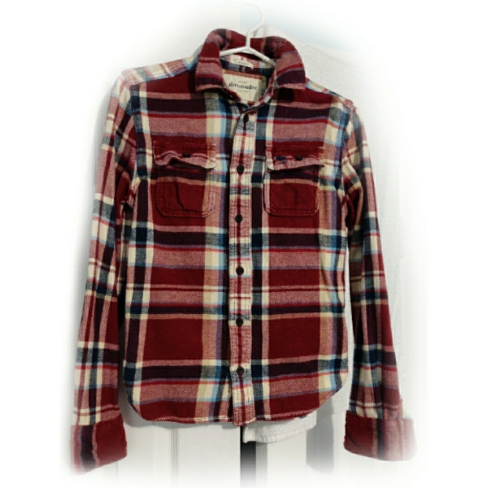 Abercrombie & Fitch Vintage Flannel - Picture 4 of 9